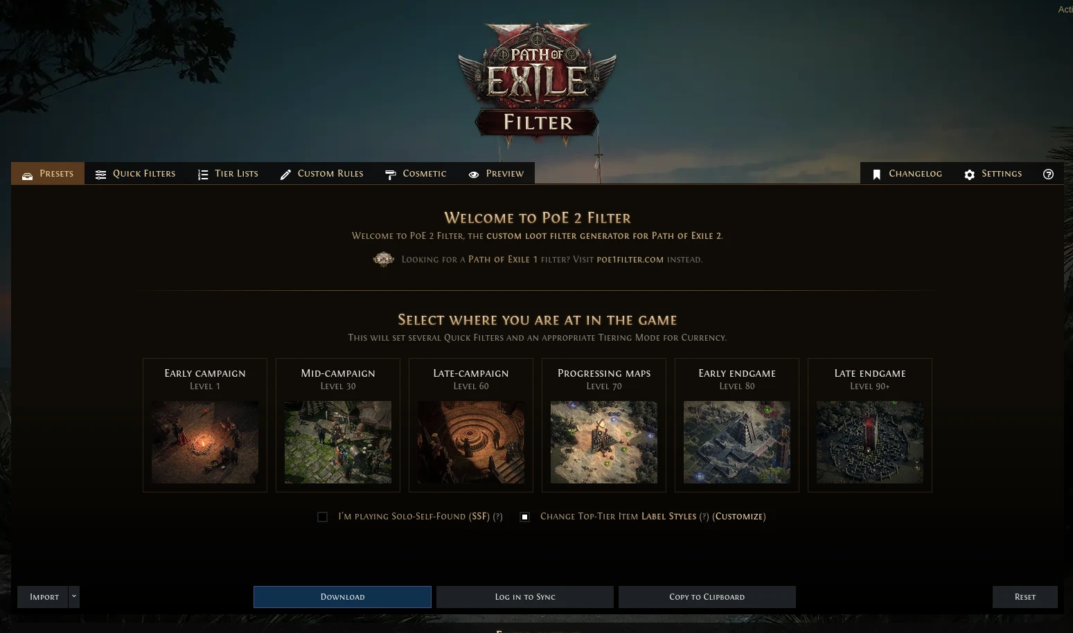 Ícone de PoE2 Filter