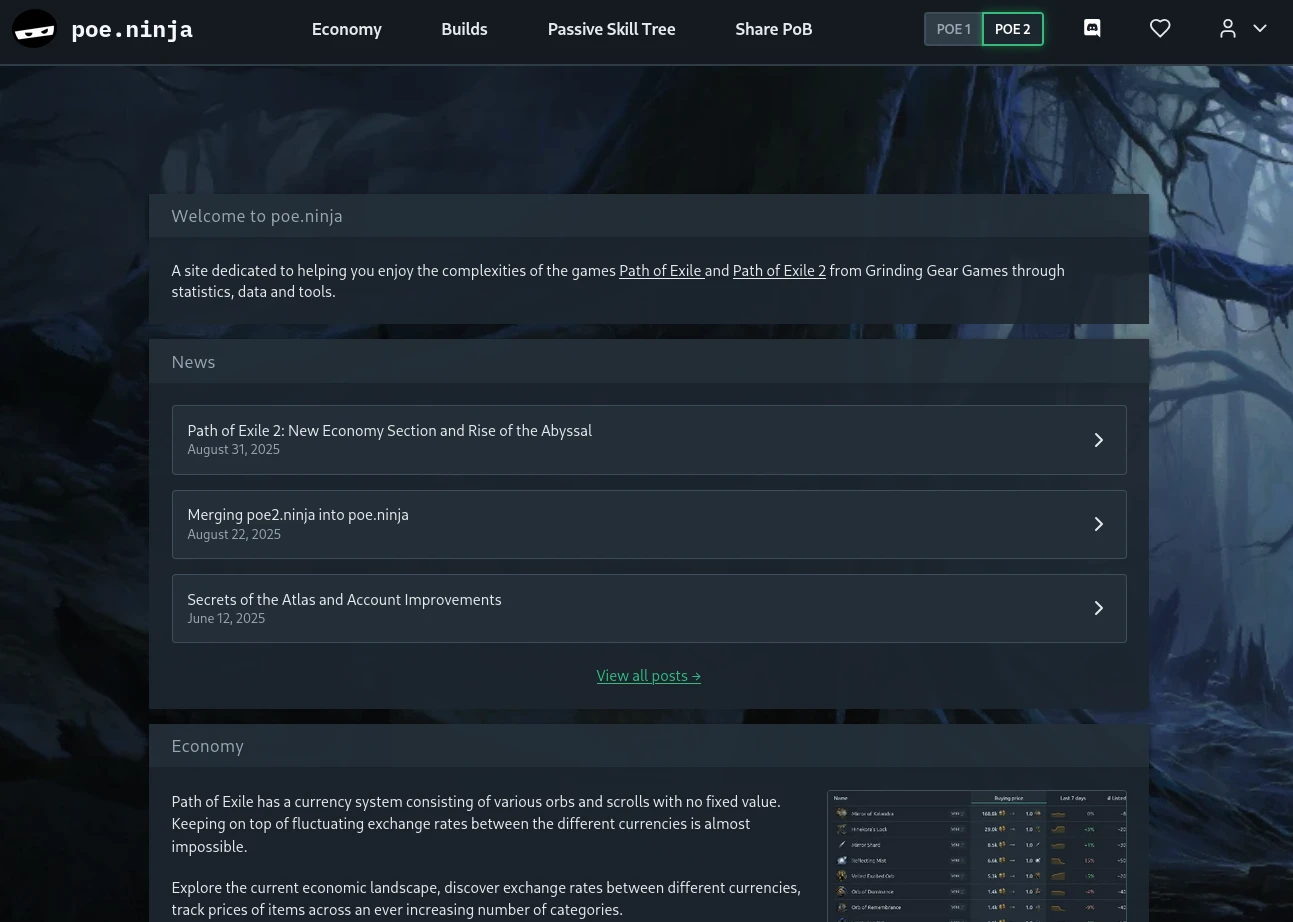 Ícone de PoE2.Ninja